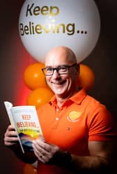 Limerick author John Quaid at the launch of his debut book PICTURE: KEITH WISEMAN