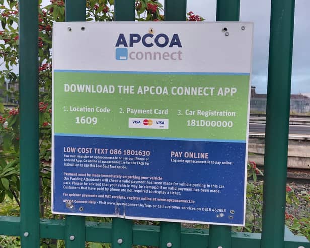 Irish Rail engages a provider, currently APCOA, to manage its car parks, including at Colbert Station in Limerick