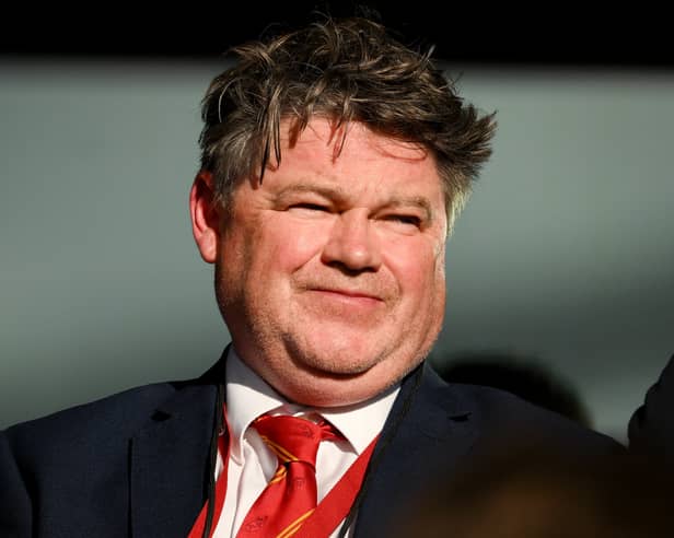 Outgoing Munster chief executive Ian Flanagan during last week's United Rugby Championship match against Glasgow in Thomond Park