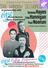 Gemma Hayes, Lisa Hannigan and Paul Noonan will play in Cleary’s Bar in Newcastle West