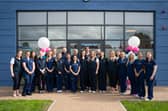 Staff at opening of Limerick Veterinary Hospital this Summer
