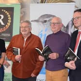 Rose Liston, Eigse Michael Hartnett, Dominic Taylor, Limerick Writers' Centre, Pat McLoughlin, author and Minister Patrick O'Donovan, at the book launch