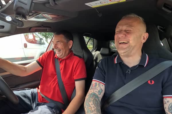 Eamonn will appear on this weeks episode of Random Driving Test PICTURE:RTÉ