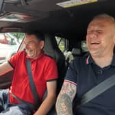 Eamonn will appear on this weeks episode of Random Driving Test PICTURE:RTÉ