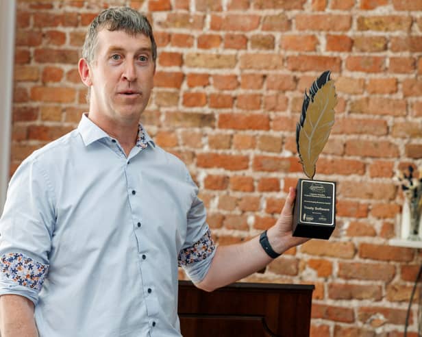 Damien Lee, Treaty Software, best emerging business at 2025 ceremony