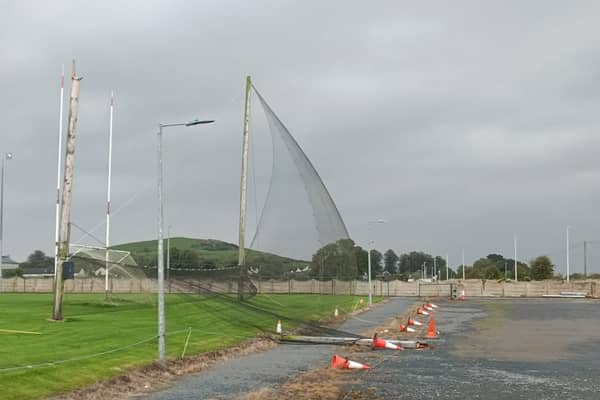 Ball nets and poles need to be urgently replaced at Kilteely-Dromkeen GAA’s pitch