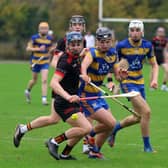 Evan Ryan in action last season, was on the Ardscoil Ris team who defeated Gaelcholaiste Mhuire on Friday
