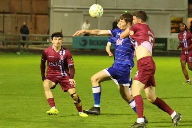 Treaty United's Robbie Lynch in possession during their SSE Airtricity League Division 1 win over Cobh Ramblers at the Markets Field
