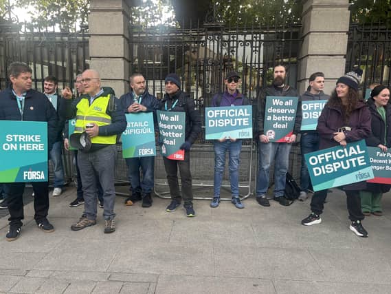 Oireachtas staff strike