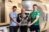 The County Senior Hurling Championship Final launch was held at the new cancer centre at Ballygrennan, Moyross. Present were Martin White, WhiteBox Property Developments the competition sponsor, Mike Foley, Na Piarsaigh and Robbie Egan, Kilmallock 