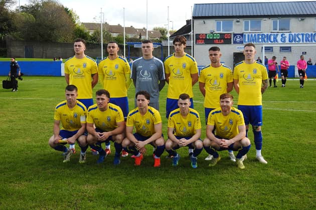 The Fairview Rangers side that were beaten in the final of the Munster Champions Cup by Villa FC