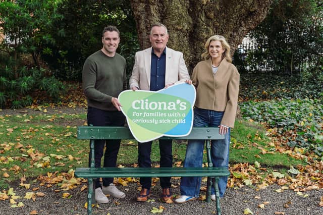 Paddy Andrews, director for private clients, Metis Ireland, Brendan Ring, co-founder & voluntary CEO, Cliona's Foundation and Muireann O'Connell, Ireland AM host on Virgin Media One