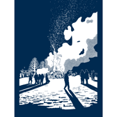 Pictured is a sample image of artist Gary Dempsey’s work
