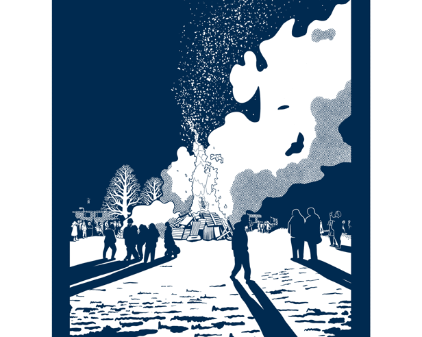 Pictured is a sample image of artist Gary Dempsey’s work