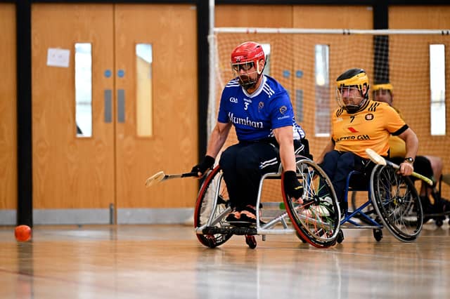 CHANGING CODES: James McCarthy in hurling action for Munster earlier this month is heading to the Wheelchair Rugby League World Cup where Ireland are among the favourites