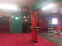 Upstairs in Costello's!: There's a new carpet in place, and the dancefloor is being prepared