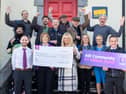 Staff of Learning Hub Limerick celebrate the funding from AIB | PICTURE: Don Moloney