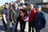 Businesspeople in Thomondgate have lodged a petition with more than 500 signatures to Limerick City and County Council. Among its supporters is local TD Willie O'Dea, who is flanked by Darren Joyce, Fine Wines, John Garrahy, Treaty Veterinary, local commercial property owner Michael Moore and John Moloney, Johnsey's Friendly Shop