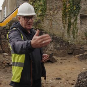 The discovery of the medieval undercroft