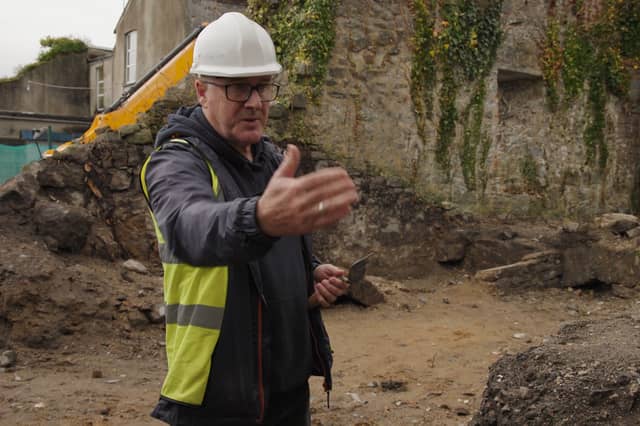 The discovery of the medieval undercroft
