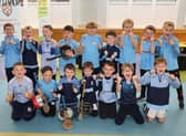 Three cheers from Christ the King Boys National School as Na Piarsaigh are set for an epic showdown | PICTURE: Adrian Butler
