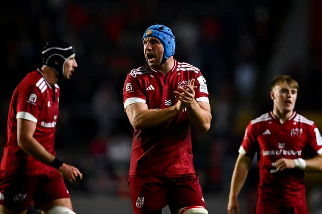 Tadhg Beirne of Munster has been named in the Munster squad for the November internationals