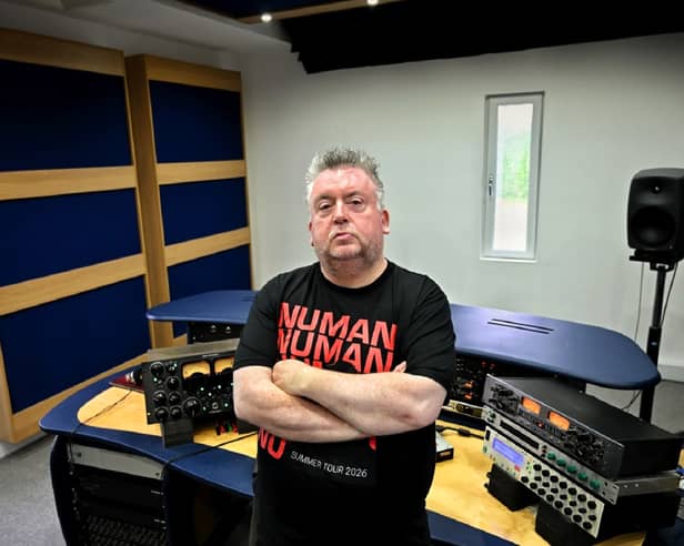 Mastering Engineer, Richard Dowling in his Limerick studio picture: Keith Kelly
