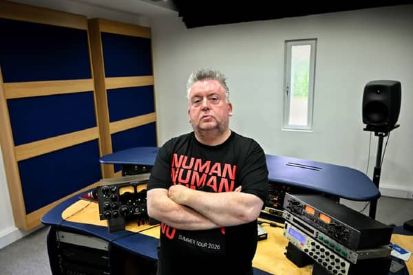 Mastering Engineer, Richard Dowling in his Limerick studio picture: Keith Kelly

