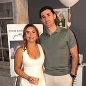 Limerick hurler Barry Nash and his fiancée Hope Mulcahy at their engagement party