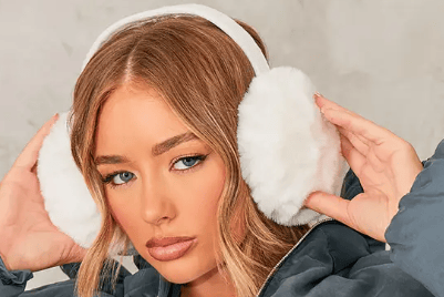 Cream Soft Faux Fur Ear Muffs