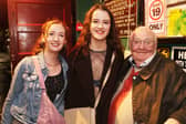 Flan Costello welcomed back Clodagh and Sinead Callahan to Costello's Tavern on Thursday night | PICTURE: Brendan Gleeson