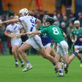 Brian Sexton in action for Bruree in last year's final