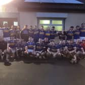The Patrickswell team that earned victory in the Premier Junior 'B' Hurling Championship final against Doon