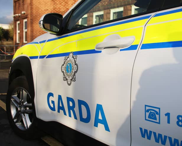 The woman saw three male youths inside her home