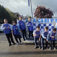 PICTURES: Students show support for Fr Casey's ahead of Limerick football final