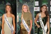 Miss Limerick, Leah Marie Sheehan; Miss Limerick City, Juliette Pinson; and Miss Limerick South West, Kornelia Pawlonka