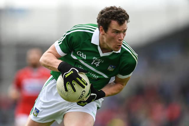 Ian Ryan during his playing days with Limerick. He, along with manager Joey O'Hanlon have guided Buttevant to back-to-back county finals in Cork