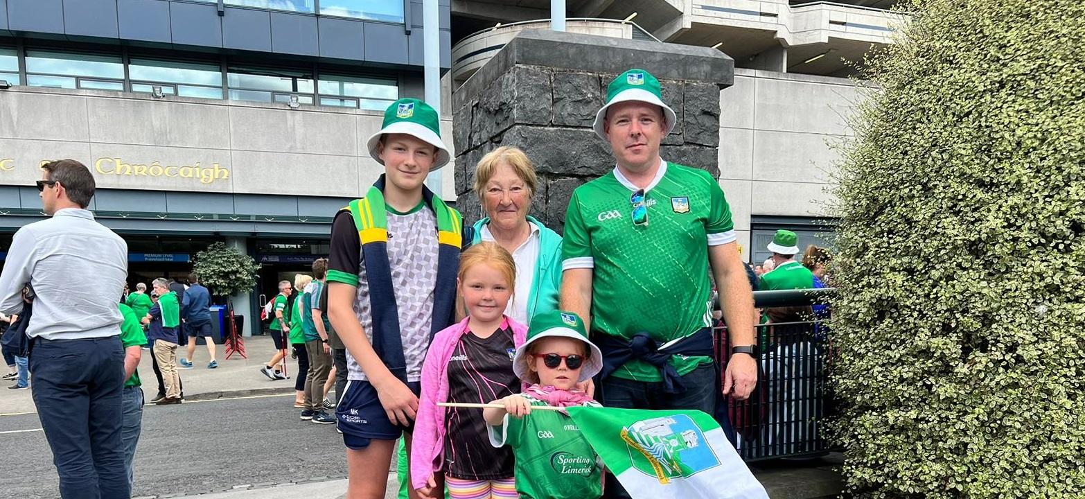 In Pictures Limerick fans head to Croker for Galway clash Page 1 of