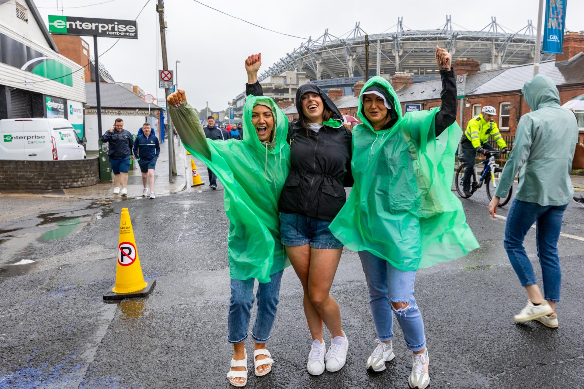 In Pictures Limerick supporters turn Dublin green ahead of AllIreland