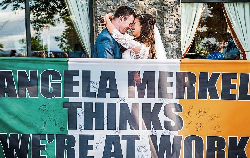 Limerick Merkel Flag Man Marries German Girl And Chancellor Sends Best Wishes Limerick Leader