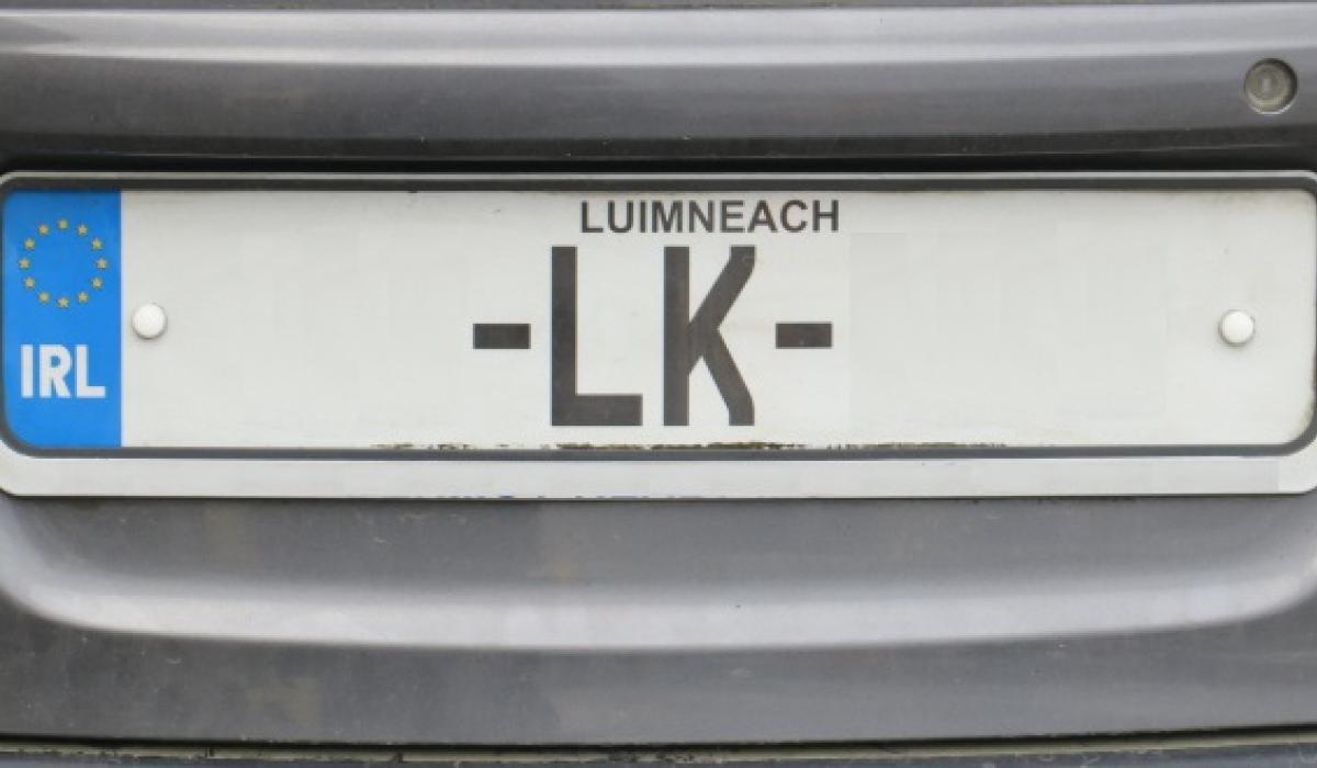 Theft of registration plate from car investigated by Limerick gardai