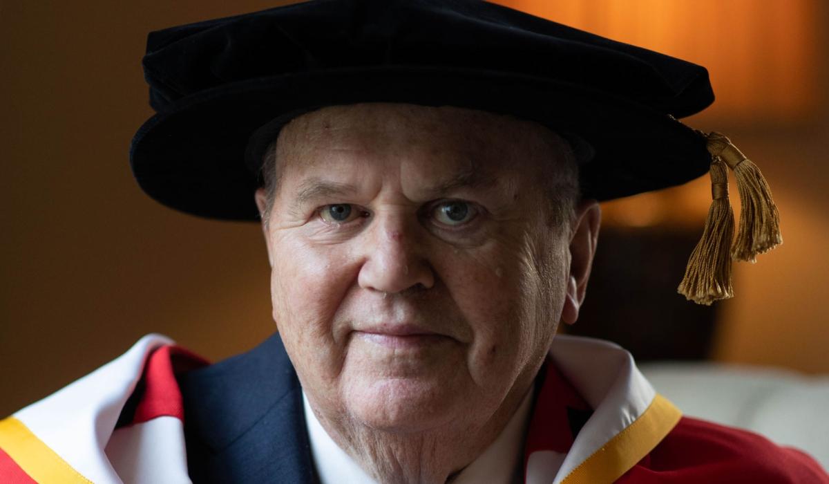 WATCH Former Limerick TD Michael Noonan receives honorary doctorate
