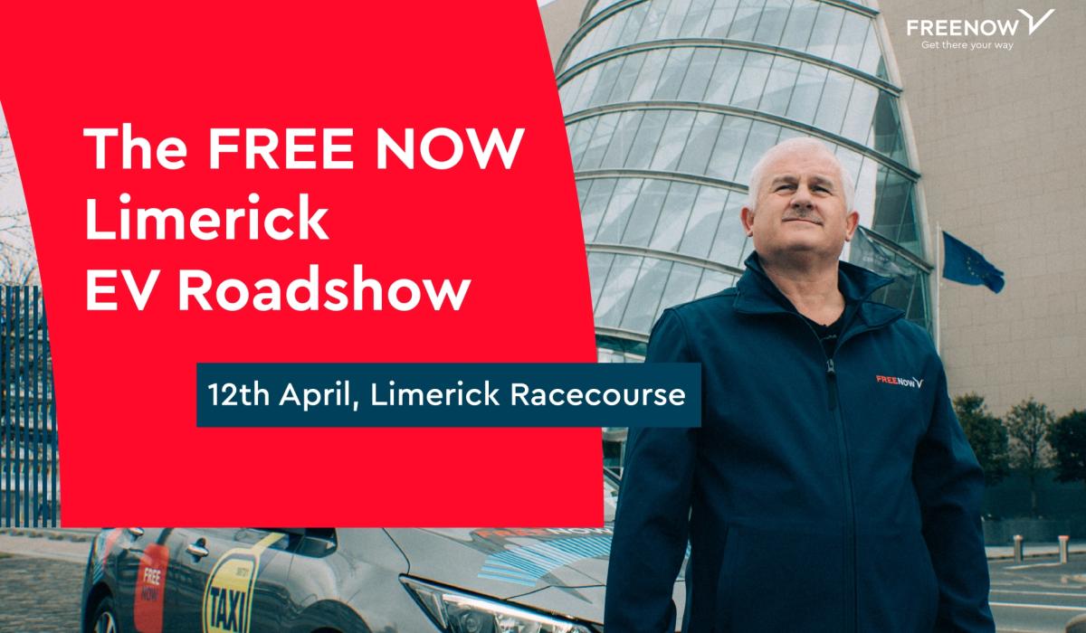 FREE NOW to launch electric vehicle roadshow in Limerick Limerick Live