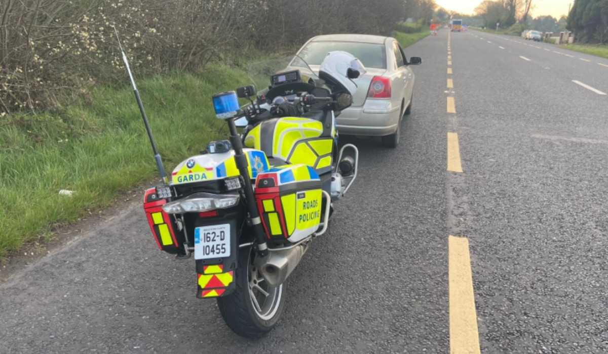 Gardai seize car of learner driving 167km/h in 100km/h