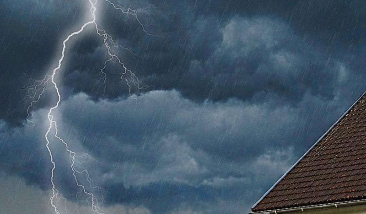 Thunderstorm and hazardous driving conditions warning for several