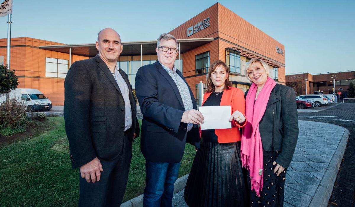 Analog Devices International donate thousands to Limerick charities
