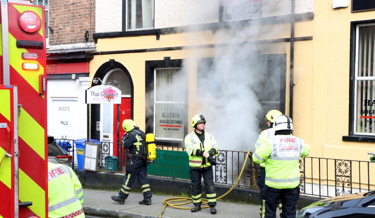 Emergency services attend fire in Limerick city centre Limerick Live