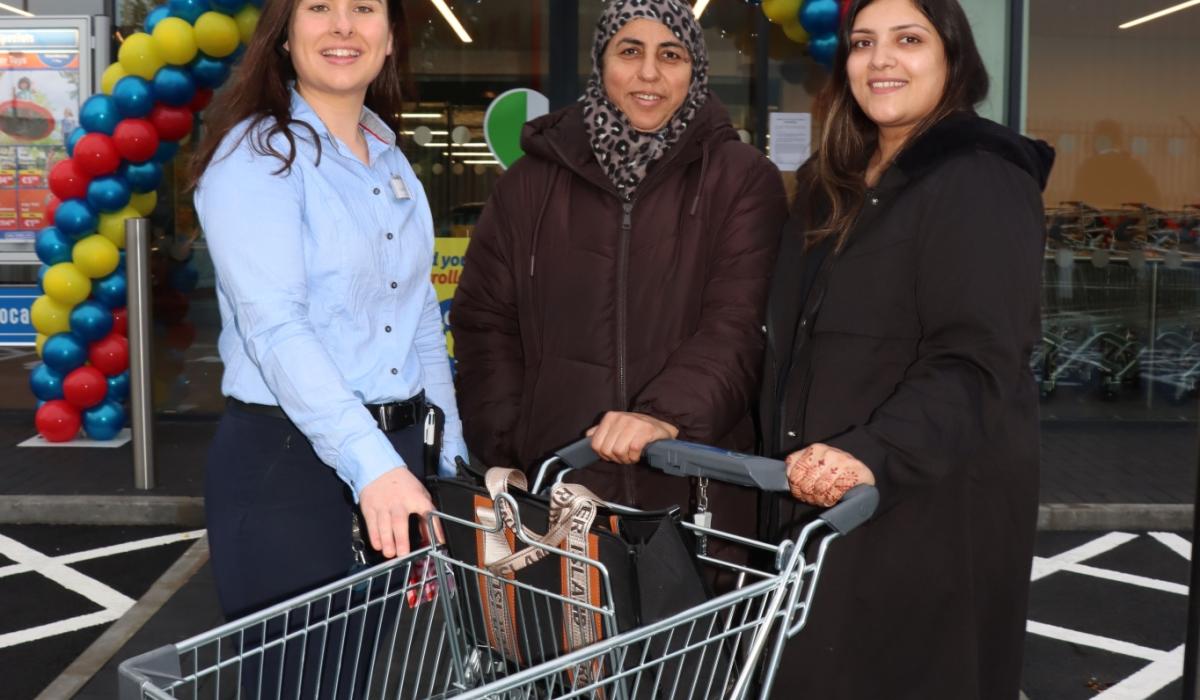 In Pictures Out and about at the opening of new Lidl supermarket on