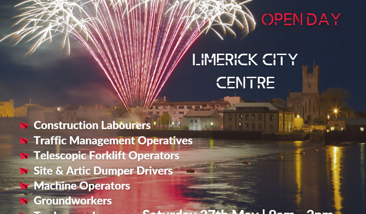 Recruitment Open Day Construction Jobs in Limerick Limerick Live
