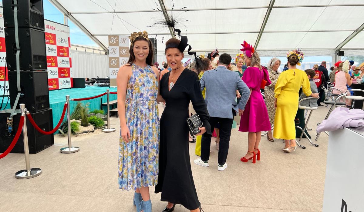 WATCH: Celia Holman Lee is the epitome of elegance at the Irish Derby ...